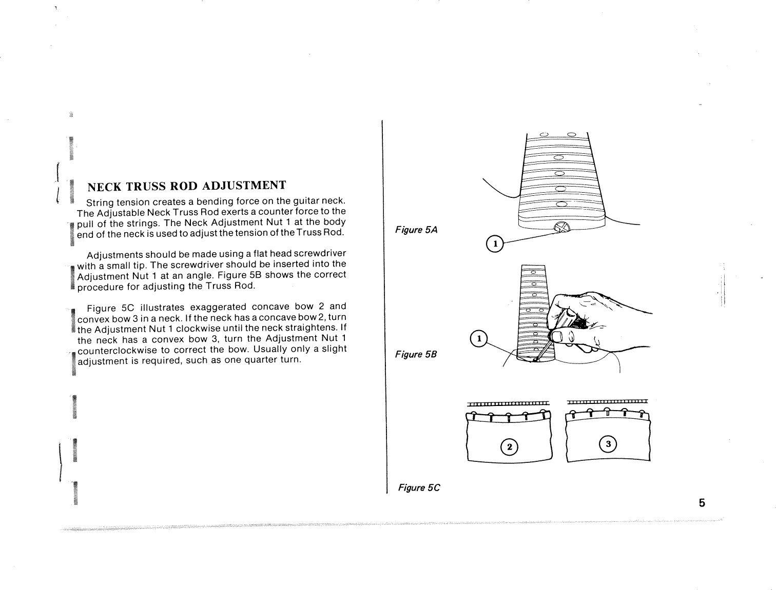 Page 7 of 12 - Fender  STRAT 1980 Manual