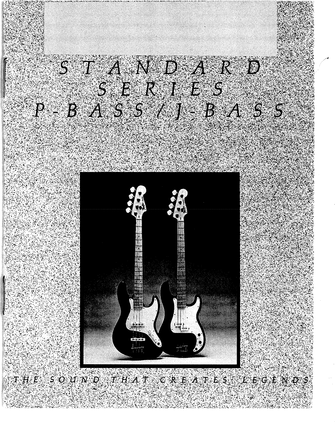 Fender Standard Precision And Jazz Basses 1983 Manual