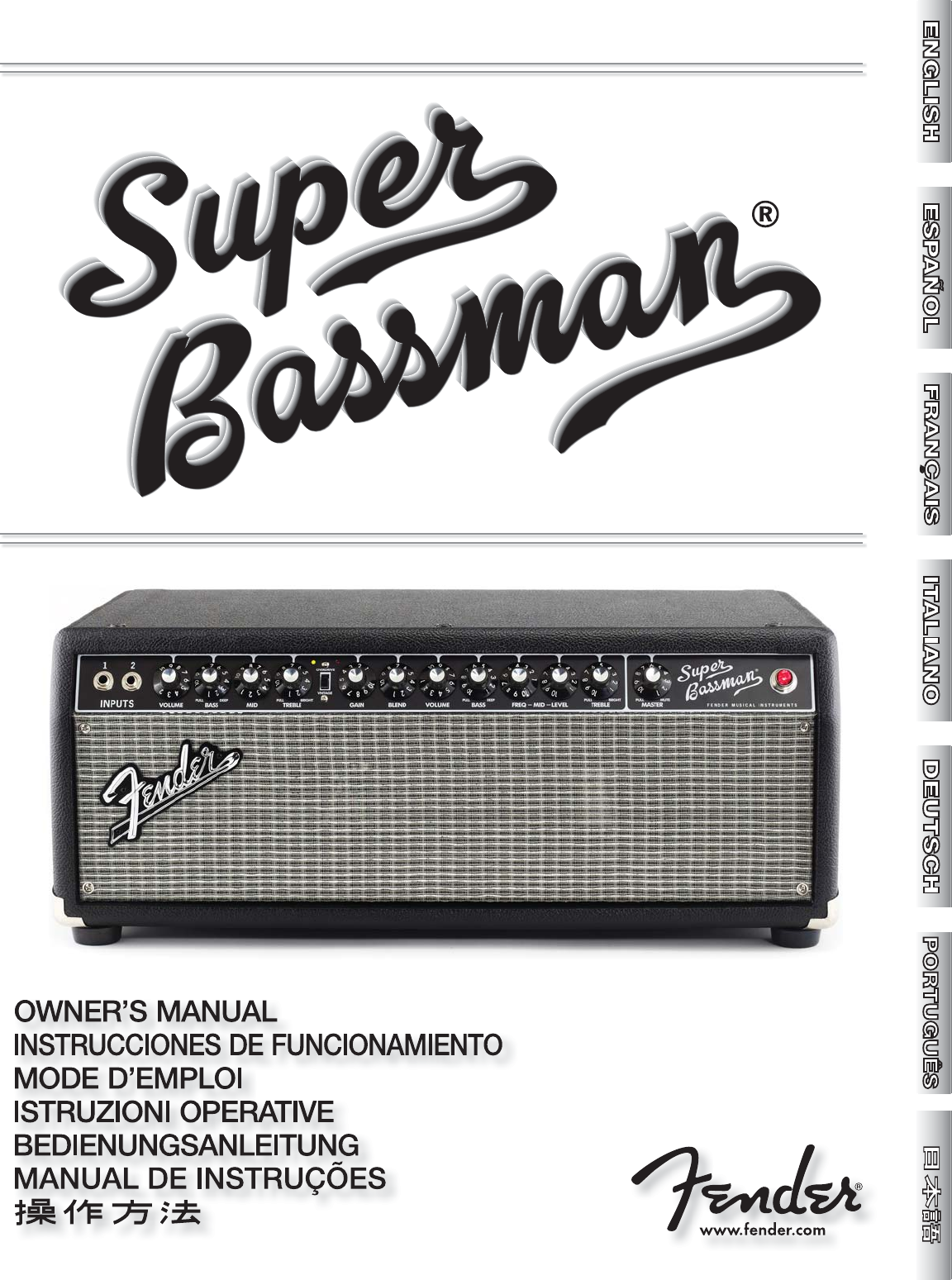Fender Super Bassman081440a Bassman Head Rev A 2012