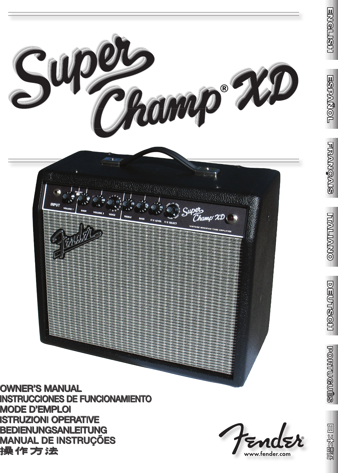 Fender Super_Champ_XD_manual Super Champ XD Manual