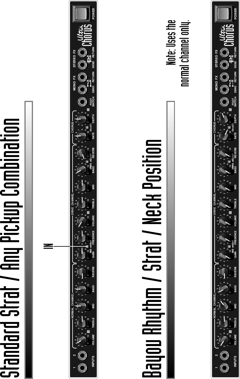 Page 4 of 11 - Fender  Ultimate Chorus Manual