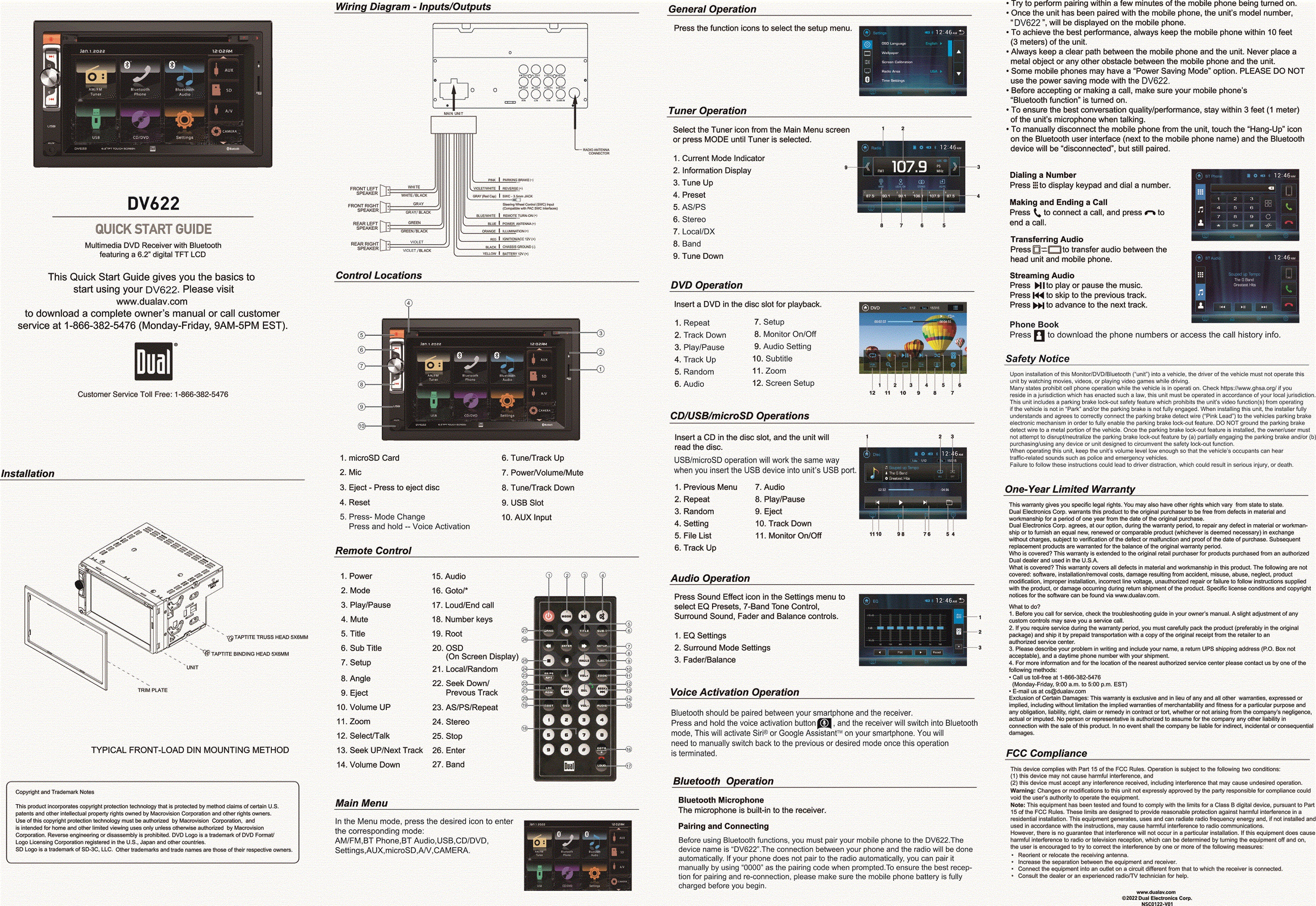 Car Multimedia Player User Manual