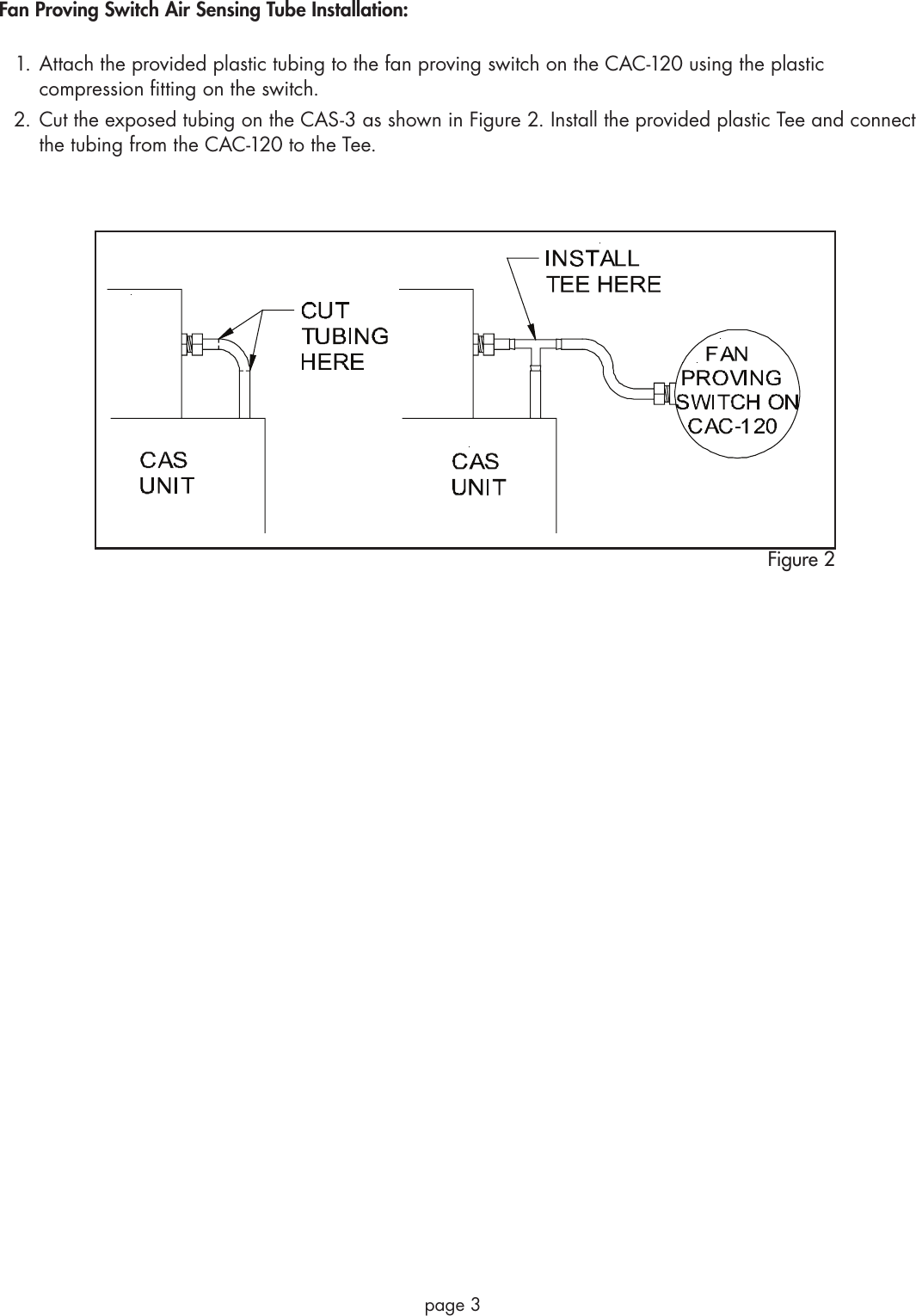 Field Controls Combustion Air Control Cac 120 Users Manual