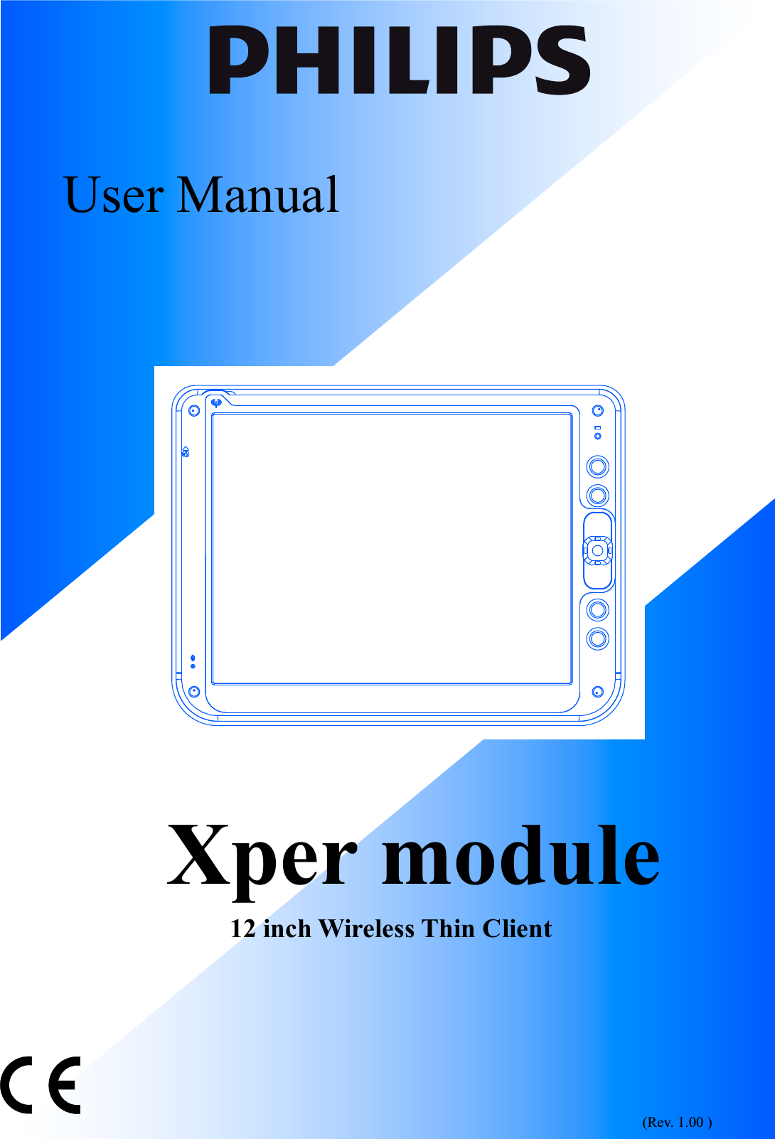User Manual Xper module 12 inch Wireless Thin Client               (Rev. 1.00 )