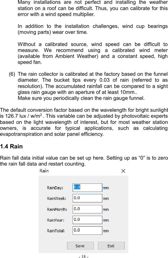 Page 19 of Fine Offset Electronics WH32J Weather Station(transmitter) User Manual 