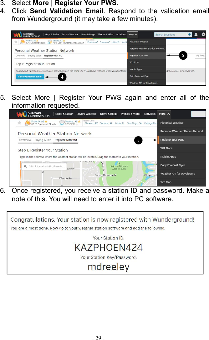 Page 30 of Fine Offset Electronics WH32J Weather Station(transmitter) User Manual 