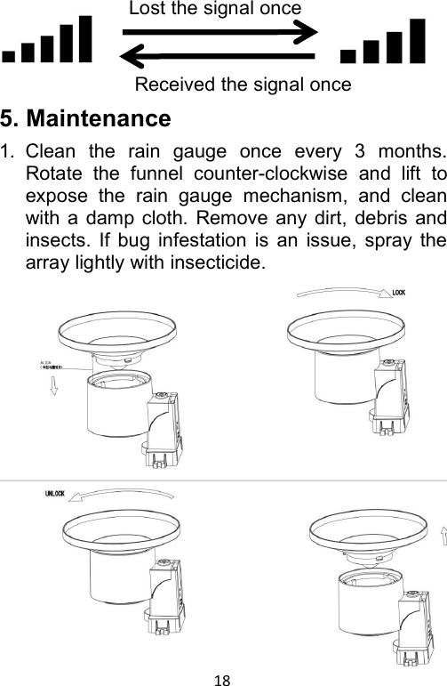 Page 18 of Fine Offset Electronics WH40B Rain Gauge(Transmitter) User Manual 