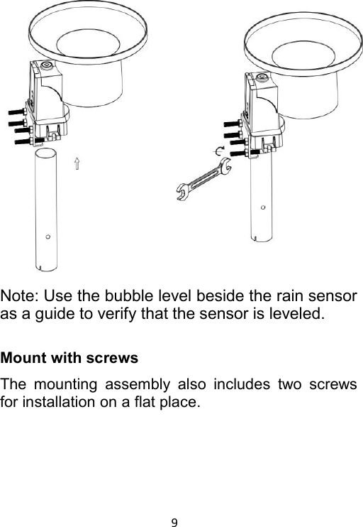 Page 9 of Fine Offset Electronics WH40B Rain Gauge(Transmitter) User Manual 