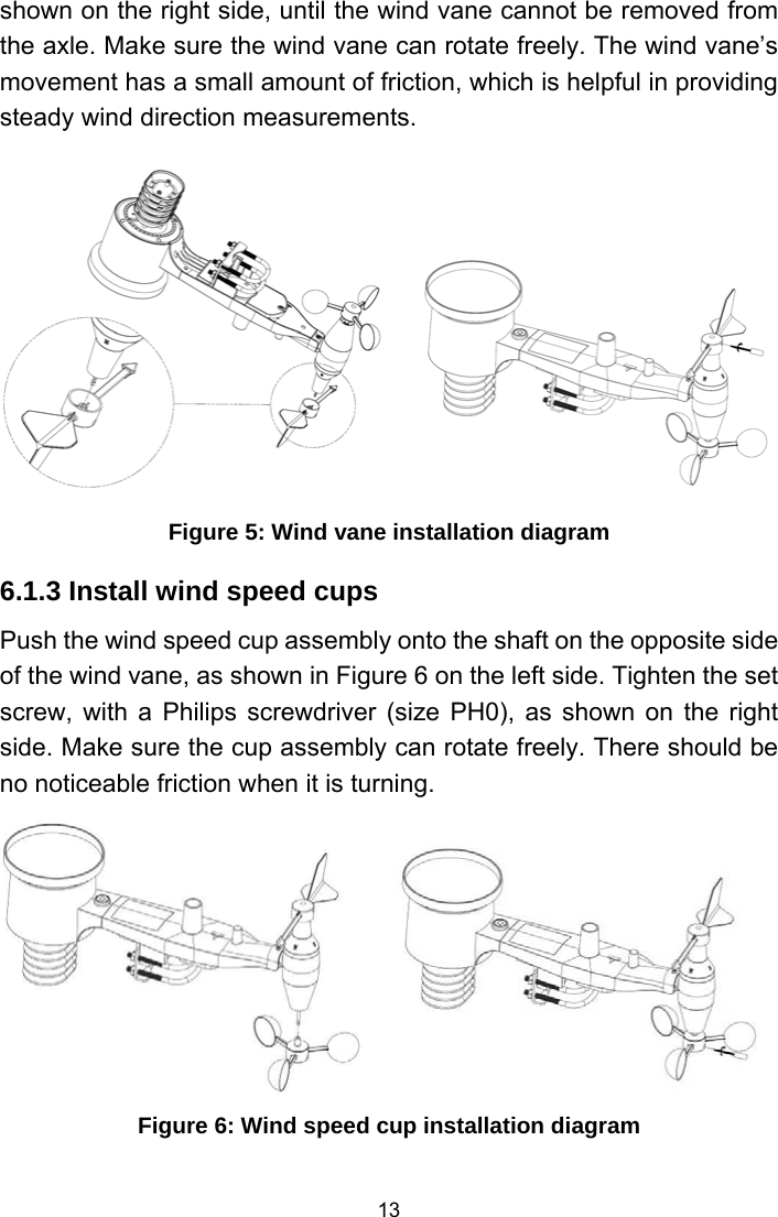 Page 13 of Fine Offset Electronics WH69C Wireless weather station(Transmitter) User Manual WH2320C  WH69C 433MHz US manual