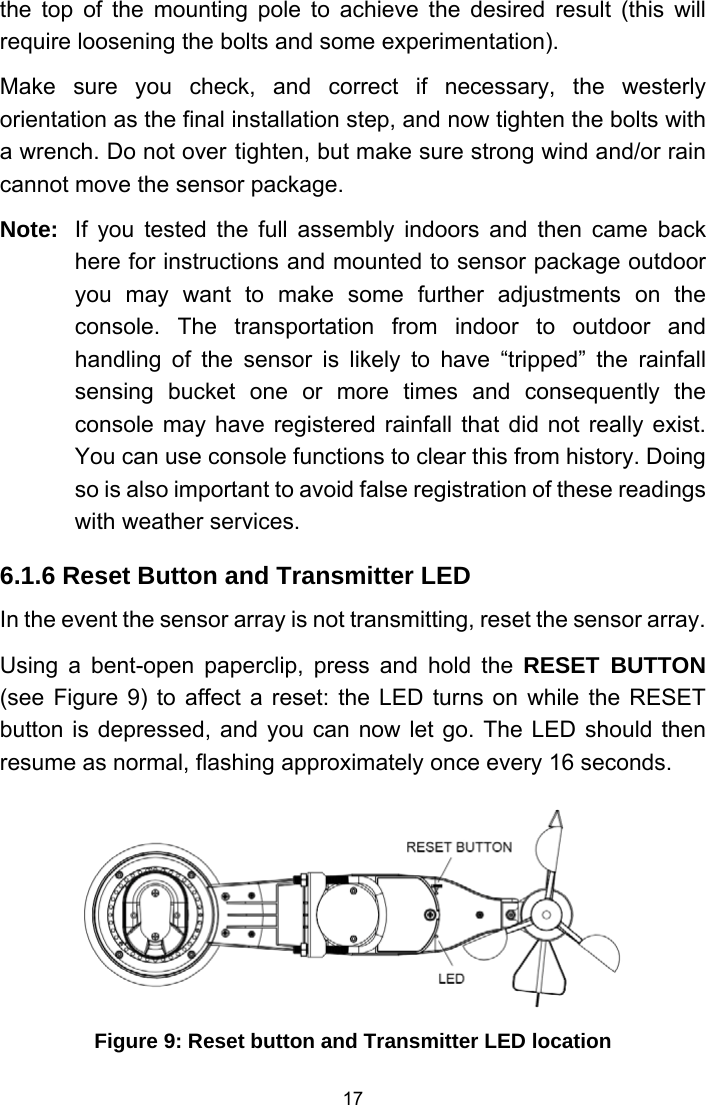 Page 17 of Fine Offset Electronics WH69C Wireless weather station(Transmitter) User Manual WH2320C  WH69C 433MHz US manual