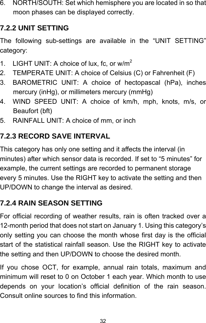 Page 32 of Fine Offset Electronics WH69C Wireless weather station(Transmitter) User Manual WH2320C  WH69C 433MHz US manual