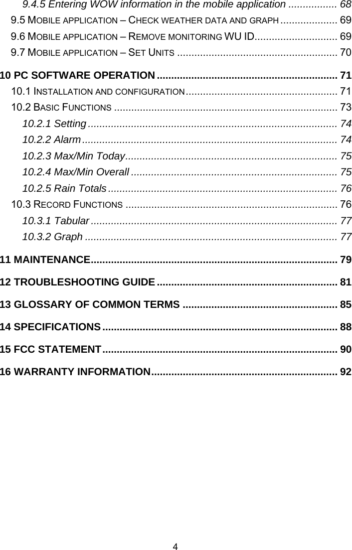 Page 4 of Fine Offset Electronics WH69C Wireless weather station(Transmitter) User Manual WH2320C  WH69C 433MHz US manual