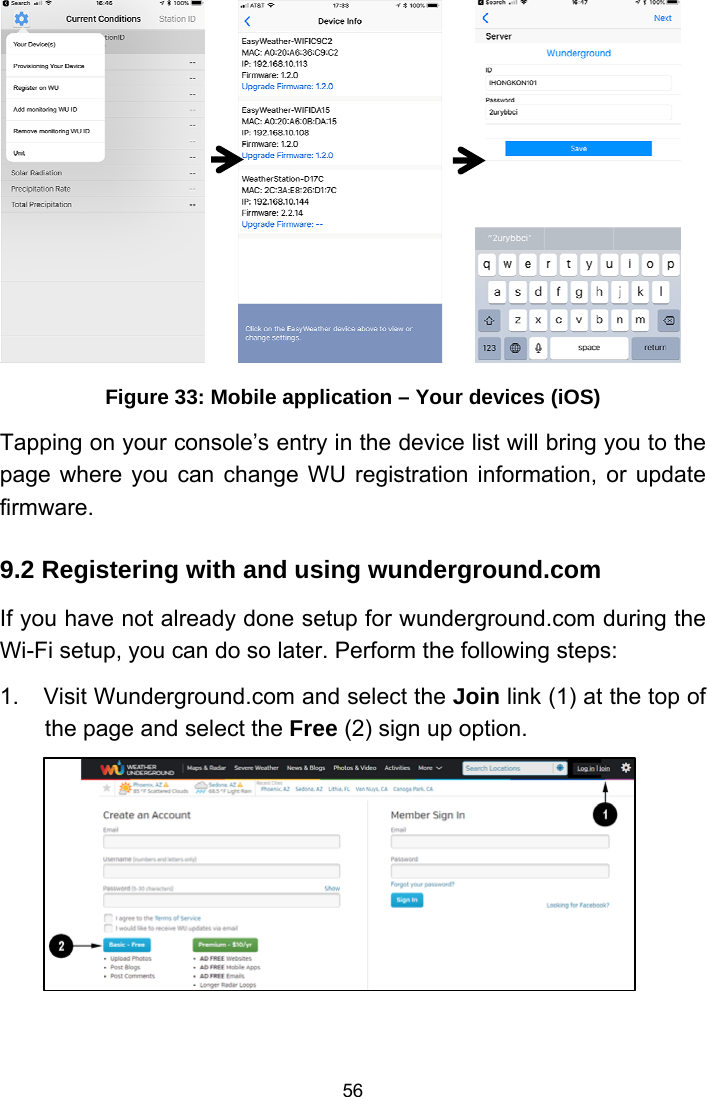 Page 56 of Fine Offset Electronics WH69C Wireless weather station(Transmitter) User Manual WH2320C  WH69C 433MHz US manual