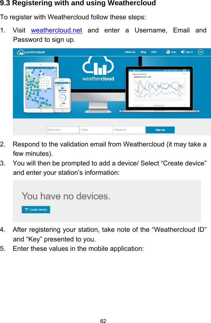 Page 62 of Fine Offset Electronics WH69C Wireless weather station(Transmitter) User Manual WH2320C  WH69C 433MHz US manual