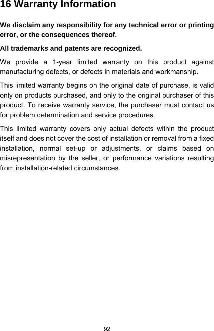 Page 92 of Fine Offset Electronics WH69C Wireless weather station(Transmitter) User Manual WH2320C  WH69C 433MHz US manual