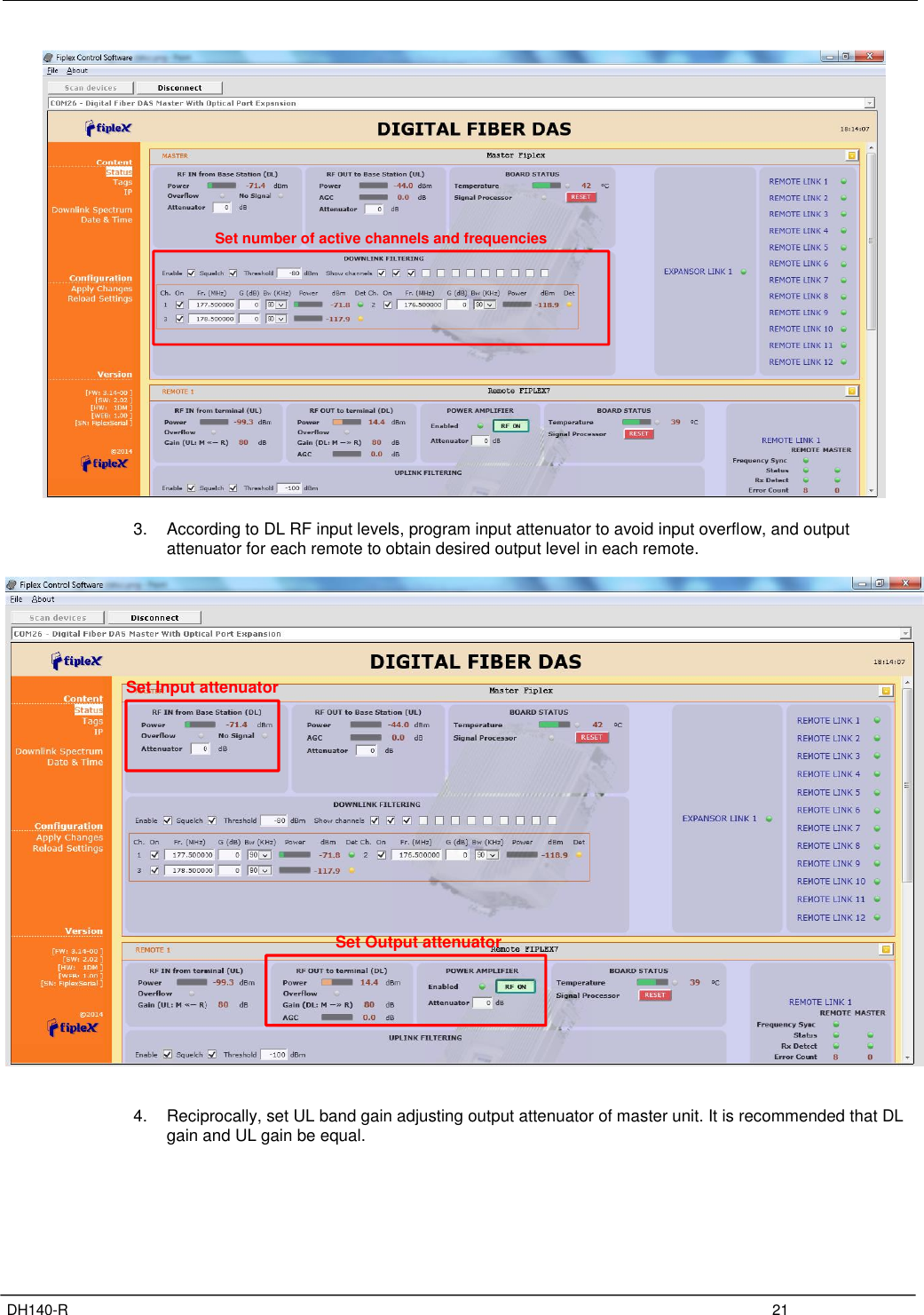 Page 25 of Fiplex Communications DH140-R VHF DIGITAL REMOTE UNIT User Manual TETRA User s Manual