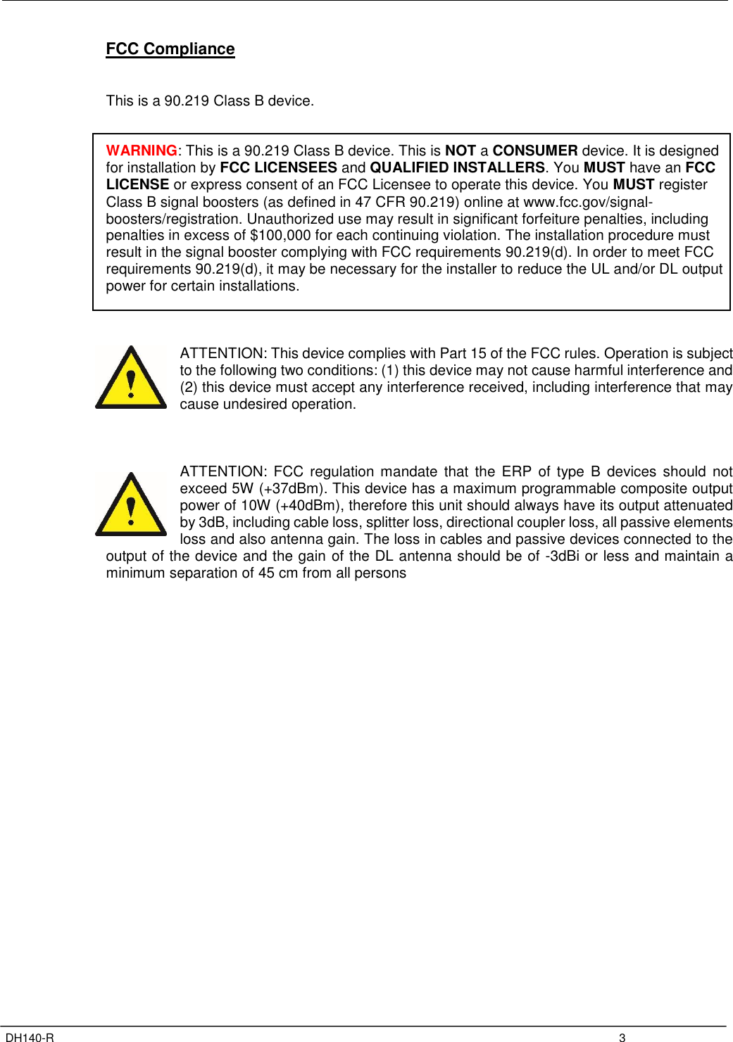 Page 7 of Fiplex Communications DH140-R VHF DIGITAL REMOTE UNIT User Manual TETRA User s Manual