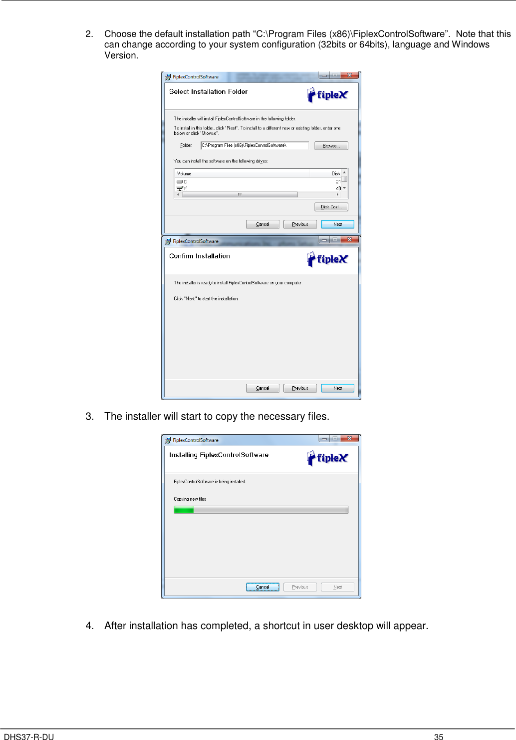 Page 39 of Fiplex Communications DHS37-R-DU SINGLE CHANNEL AMPLIFIER User Manual TETRA User s Manual