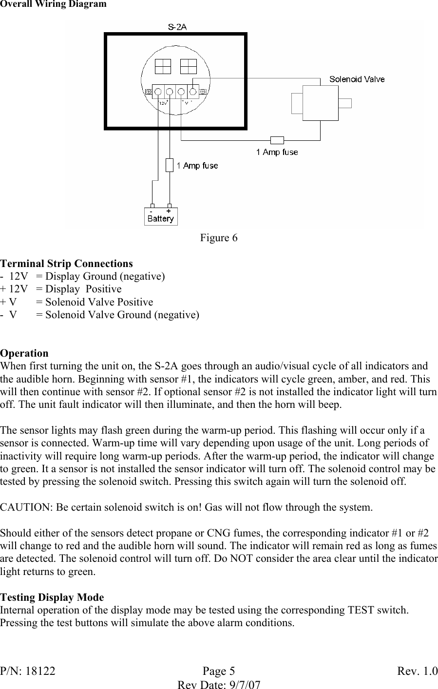 Page 5 of 9 - Fireboy-Xintex-Ltd Fireboy-Xintex-Ltd-S-2A-Users-Manual S-2A Owners Manual Rev 1.0
