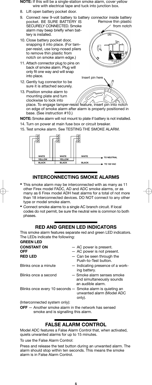 Page 5 of 8 - Firex Firex-Fadc-Users-Manual- ManualsLib - Makes It Easy To Find Manuals Online!  Firex-fadc-users-manual