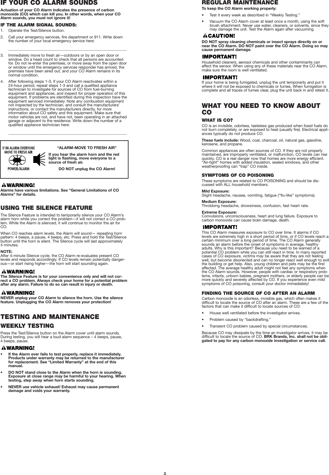 Page 3 of 5 - First-Alert First-Alert-Fcd2Np-Users-Manual- M08-0085-001.E(FCD2NP)WEB First-alert-fcd2np-users-manual