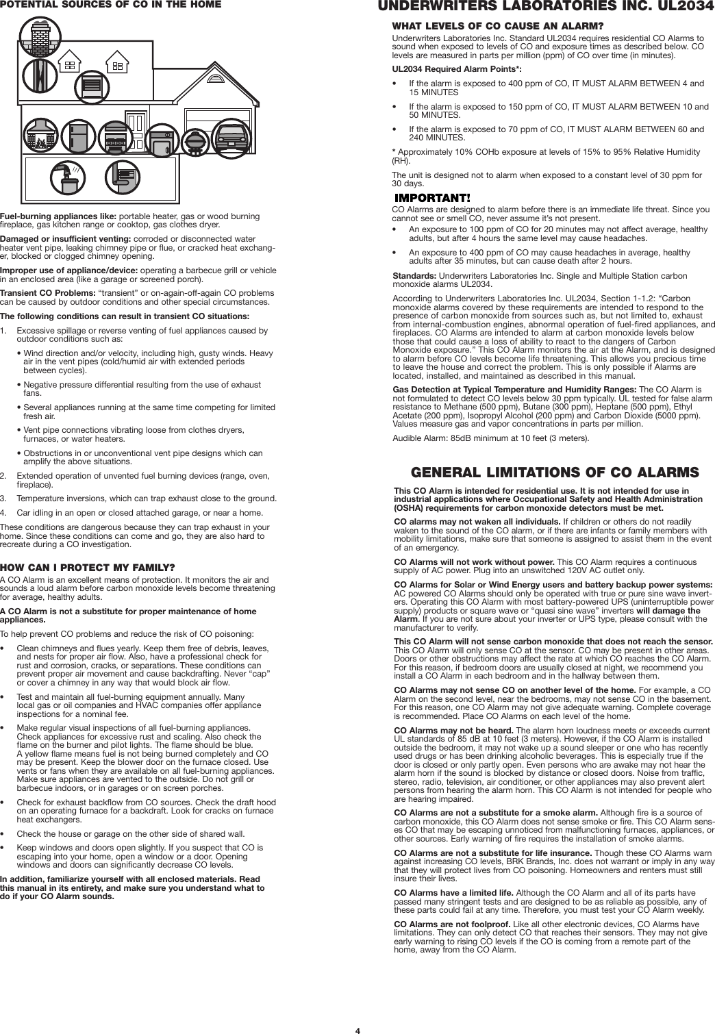 Page 4 of 5 - First-Alert First-Alert-Fcd2Np-Users-Manual- M08-0085-001.E(FCD2NP)WEB First-alert-fcd2np-users-manual