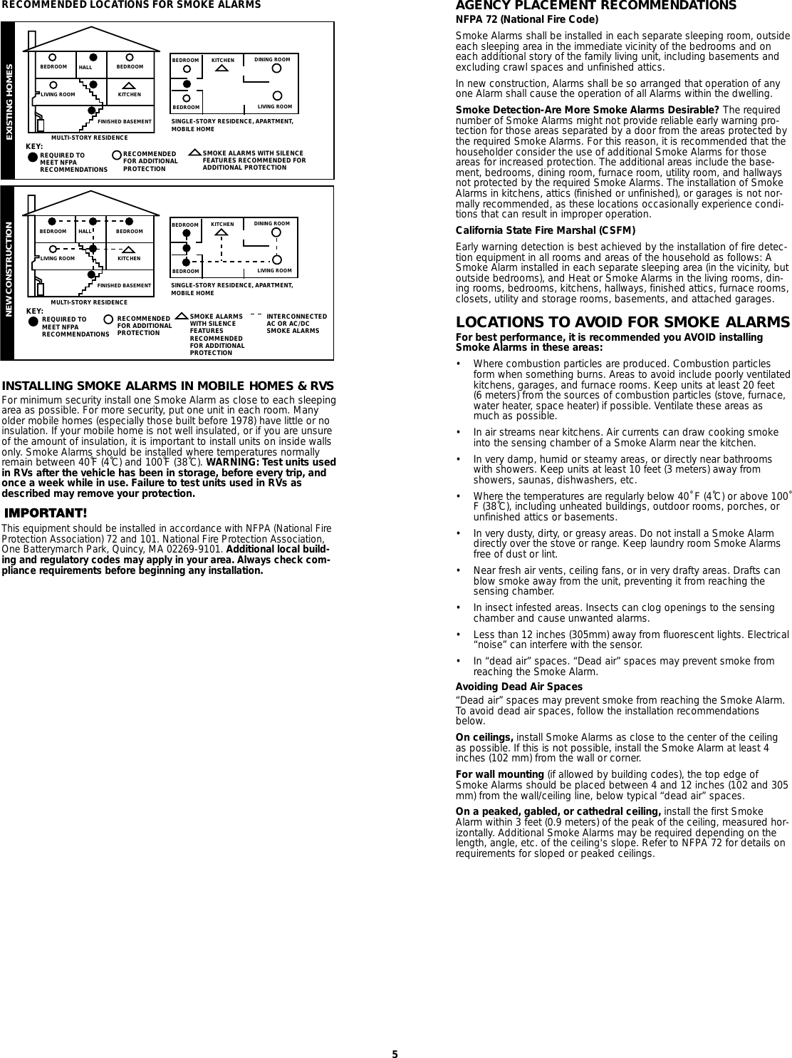 Page 5 of 6 - First-Alert First-Alert-Sa150B-Users-Manual- M08_0024_000_EWEB(SA90/150CN)  First-alert-sa150b-users-manual