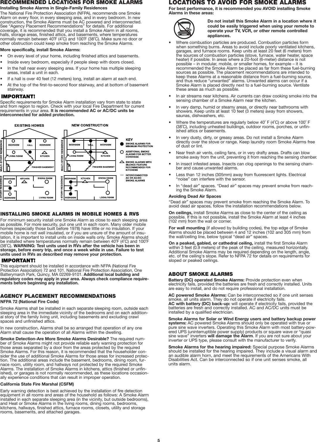 Page 5 of 6 - First-Alert First-Alert-Sa302-Users-Manual- M08_0071_001_E (SA302_HD)WEB  First-alert-sa302-users-manual