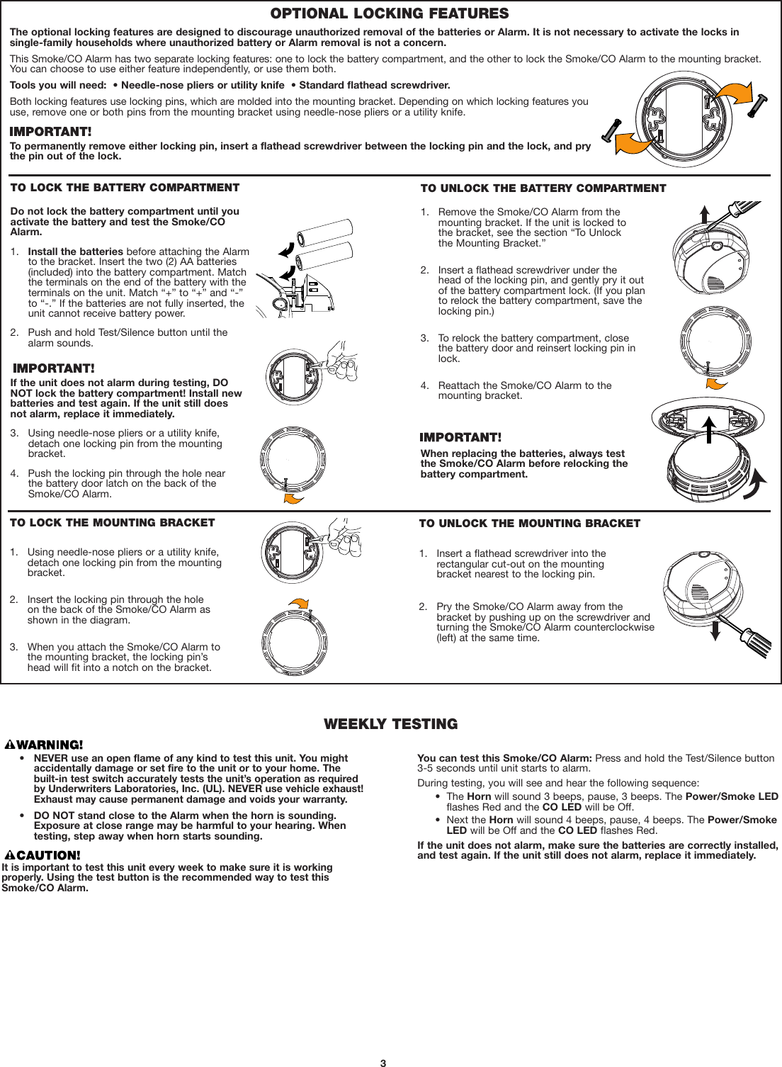 Page 3 of 7 - First-Alert First-Alert-Sco5-Users-Manual- ManualsLib - Makes It Easy To Find Manuals Online! First-alert-sco5-users-manual