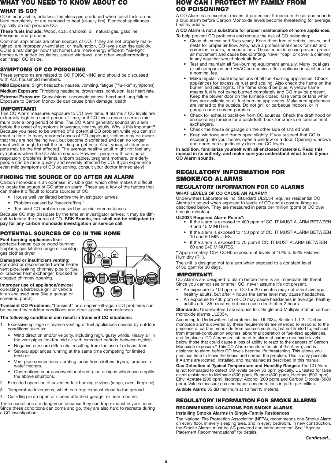 Page 5 of 7 - First-Alert First-Alert-Sco5-Users-Manual- ManualsLib - Makes It Easy To Find Manuals Online! First-alert-sco5-users-manual