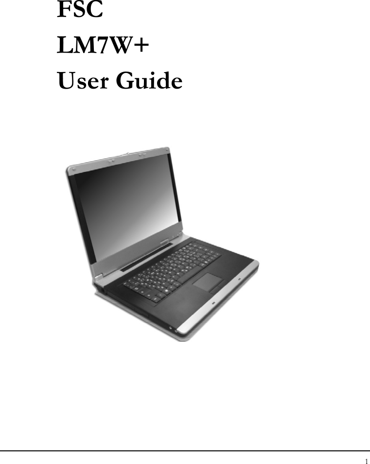 1  FSC   LM7W+    User Guide     