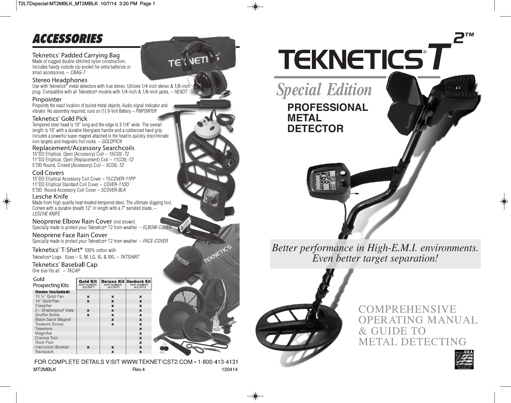 Page 40 of First Texas T2MD Professional Metal Detector User Manual Layout 1