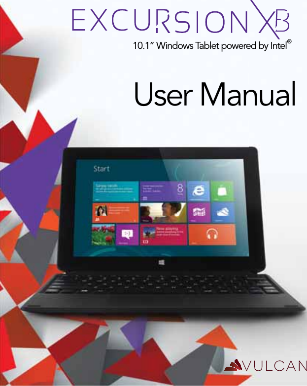 User Manual10.1” Windows Tablet powered by Intel®