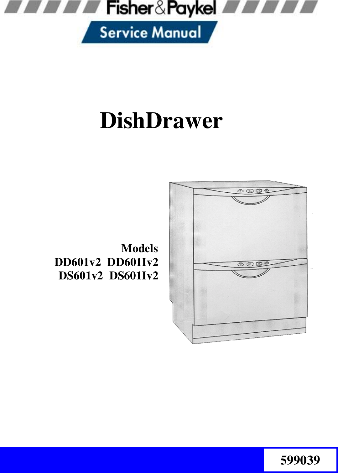Fisher And Paykel Dd601Iv2 Users Manual 599039 Dishdrawer V2