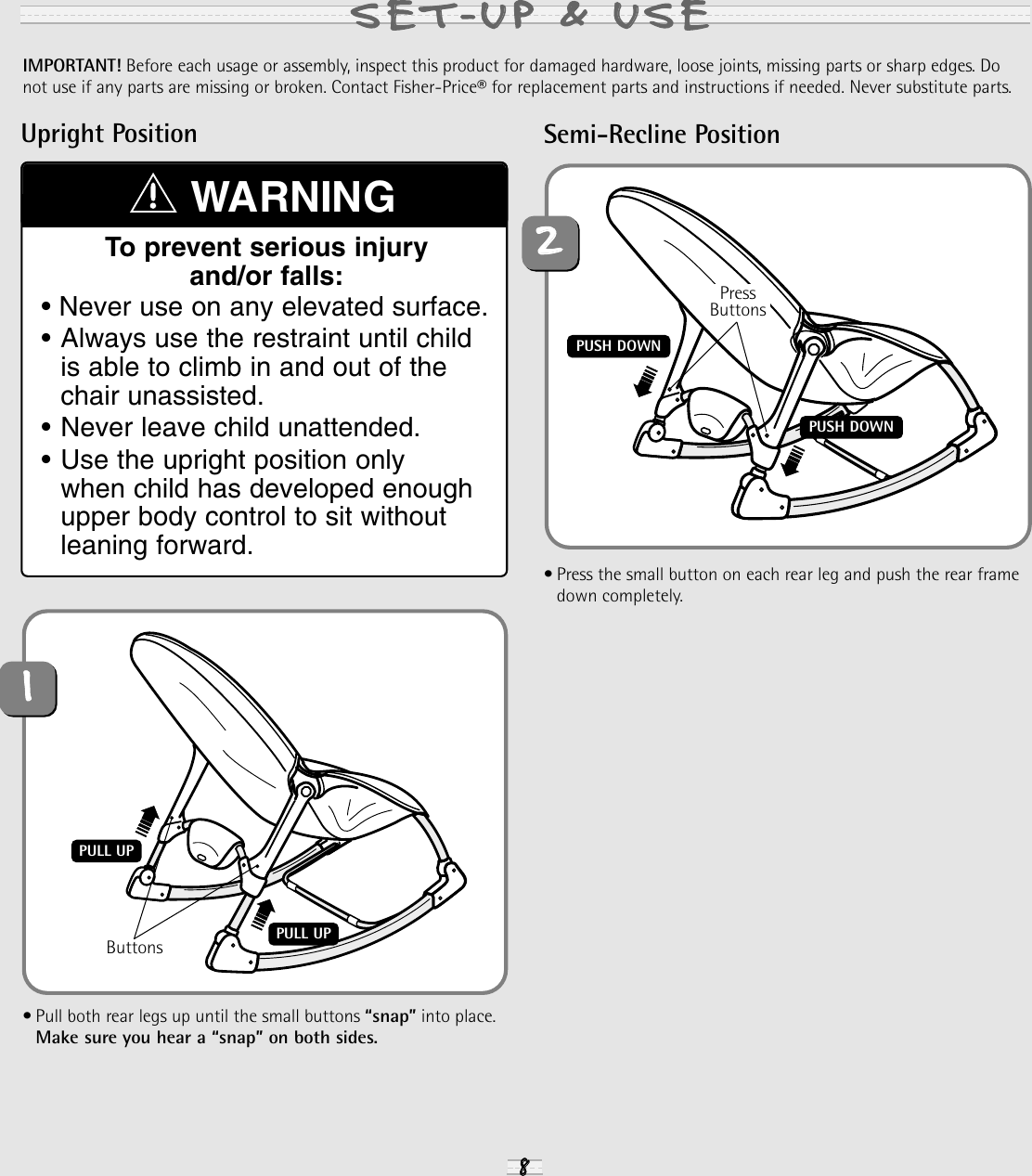 Fisher price rocker assembly hot sale instructions