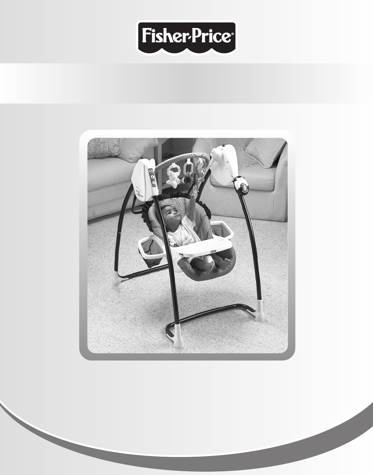 fisher price swing light blinking