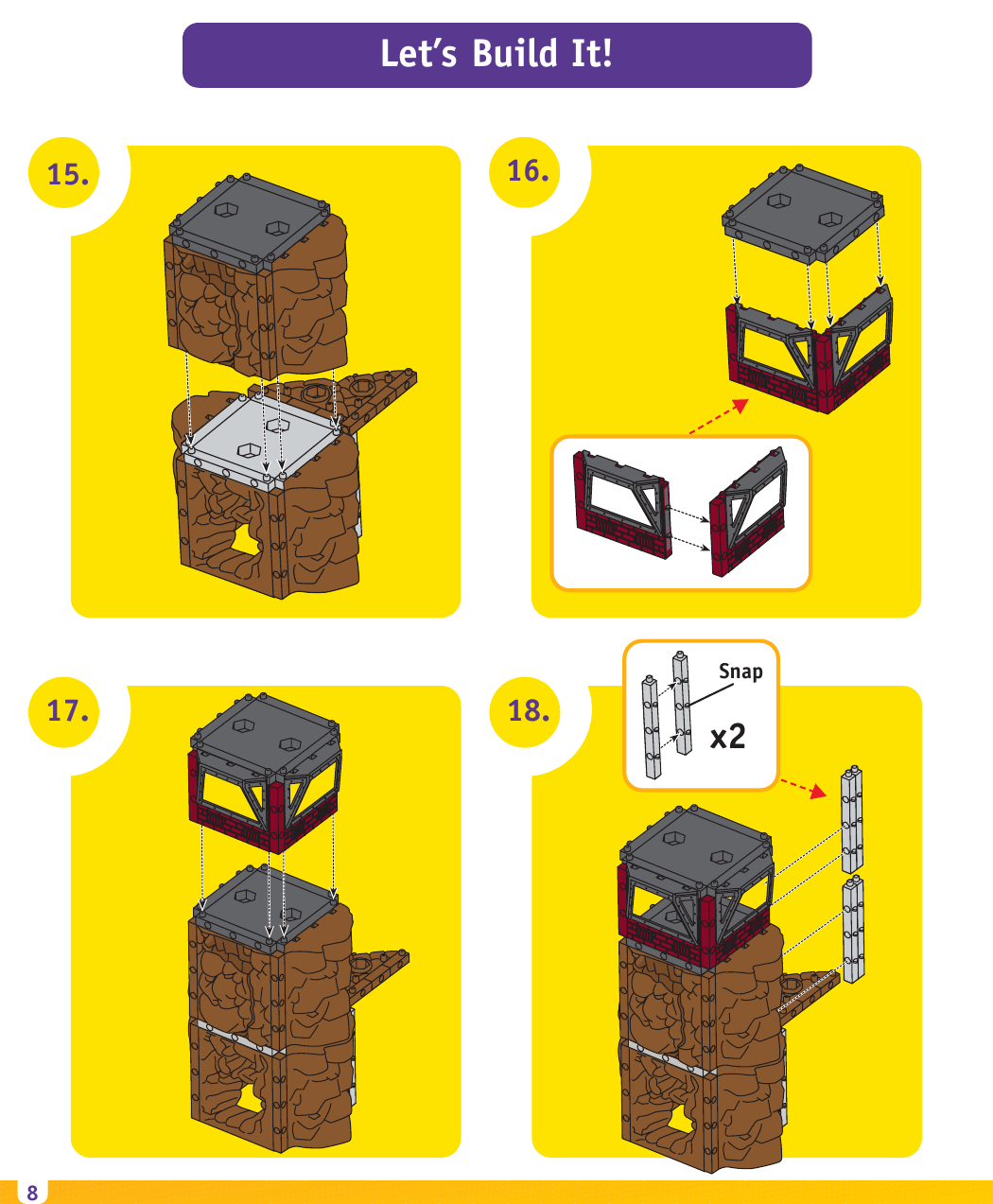 Page 8 of 12 - Fisher-Price Fisher-Price-Imaginext-B1837-Users-Manual-  Fisher-price-imaginext-b1837-users-manual