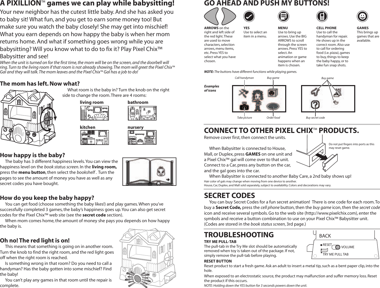 Page 2 of 2 - Fisher-Price Fisher-Price-L4422-Instruction-Sheet- 8.5x11 Landscape 2pages  Fisher-price-l4422-instruction-sheet