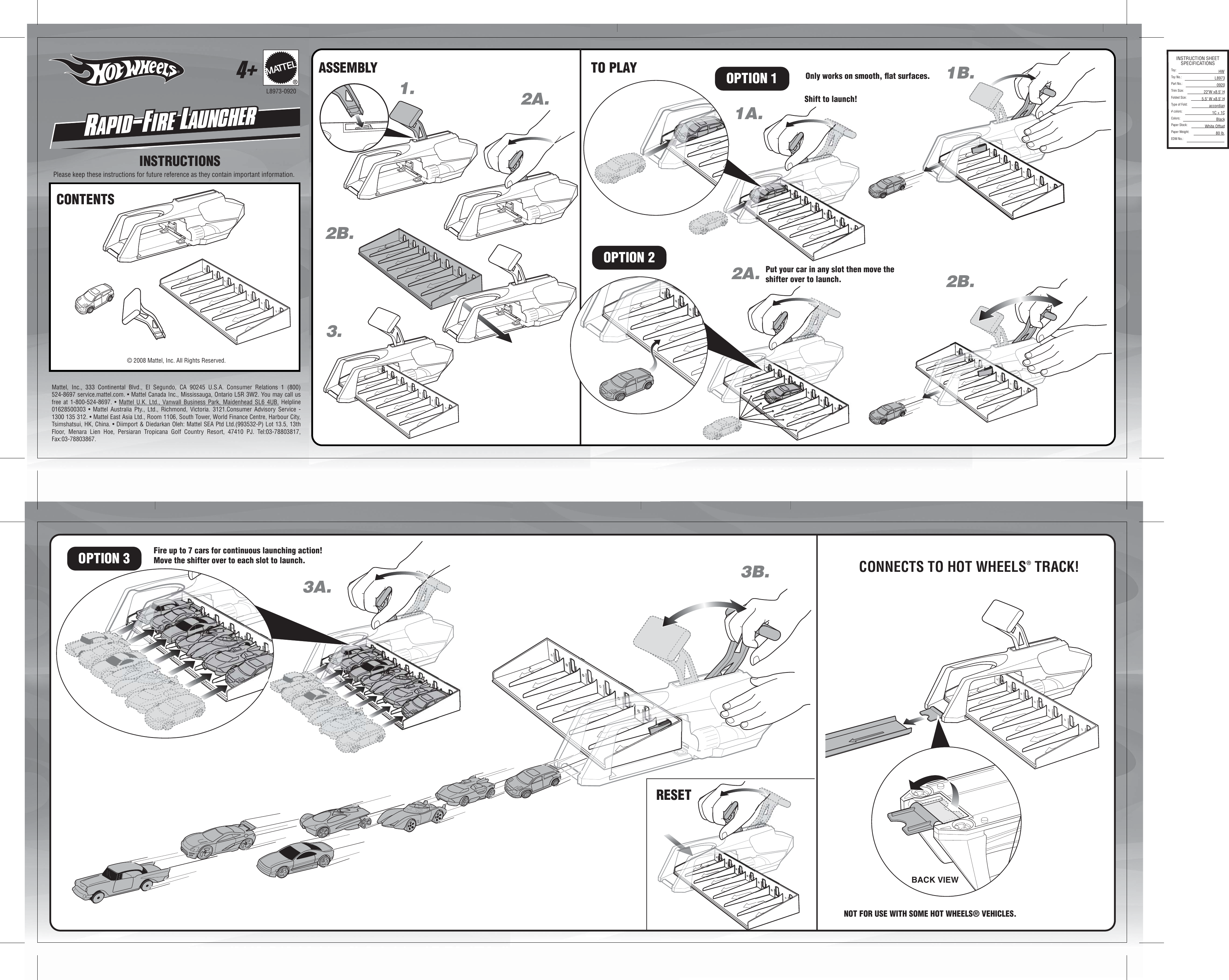 Page 1 of 1 - Fisher-Price Fisher-Price-L8973-Instruction-Sheet- L8973-0920R1  Fisher-price-l8973-instruction-sheet