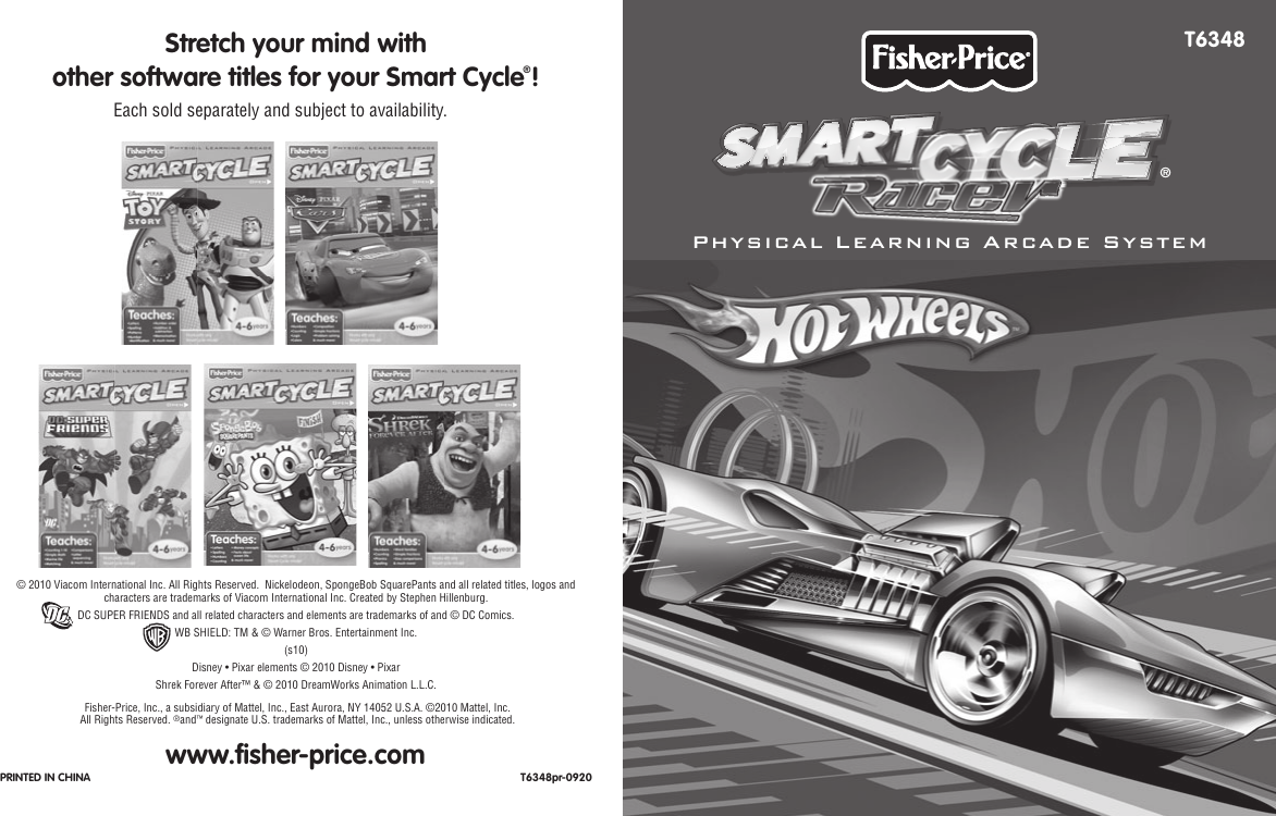 fisher price smart cycle manual
