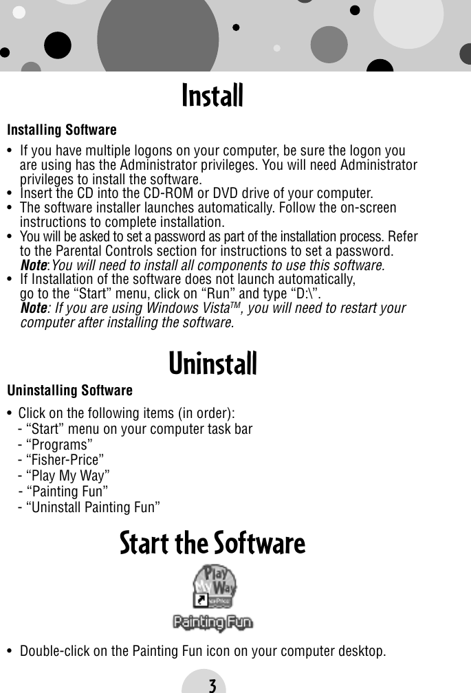 Page 3 of 12 - Fisher-Price Fisher-Price-R4566-Instruction-Sheet- R4566pr-0920  Fisher-price-r4566-instruction-sheet