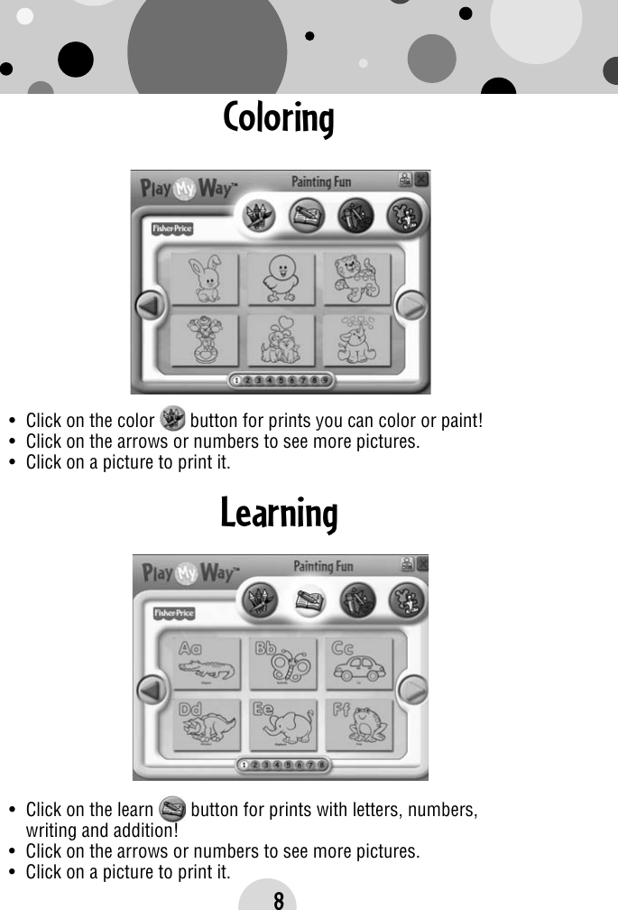 Page 8 of 12 - Fisher-Price Fisher-Price-R4566-Instruction-Sheet- R4566pr-0920  Fisher-price-r4566-instruction-sheet