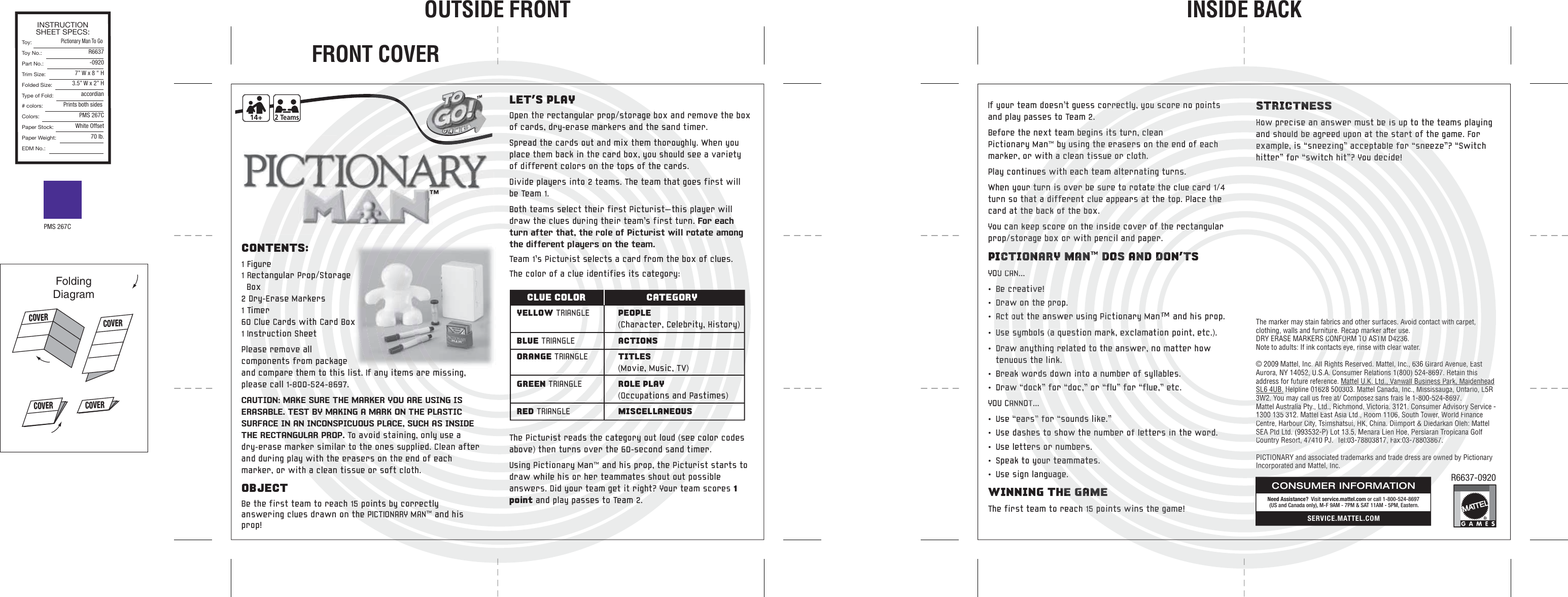 Page 1 of 1 - Fisher-Price Fisher-Price-R6637-Instruction-Sheet-  Fisher-price-r6637-instruction-sheet