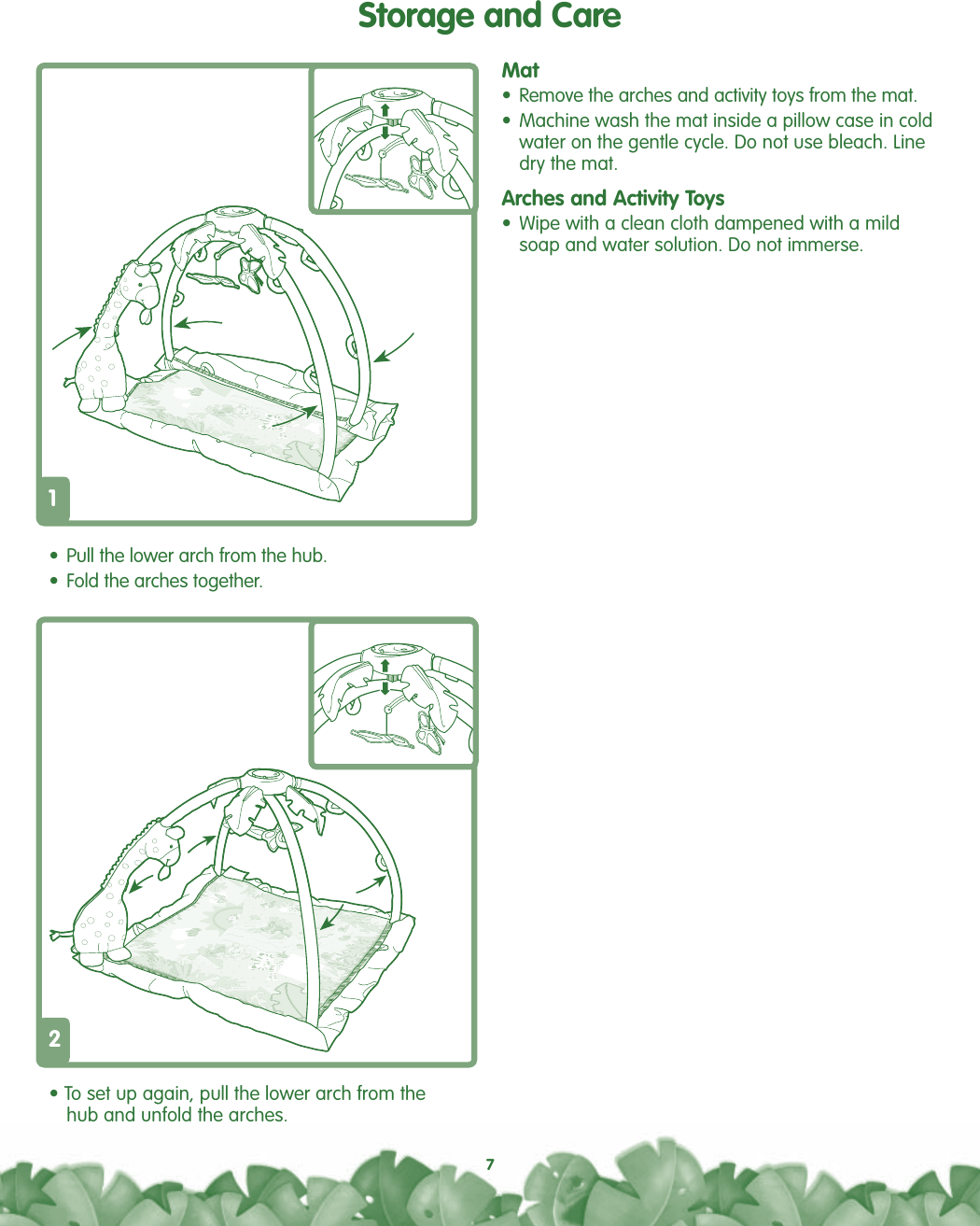 Page 7 of 8 - Fisher-Price Fisher-Price-Rainforest-K4562-Users-Manual- K4562c-0920  Fisher-price-rainforest-k4562-users-manual