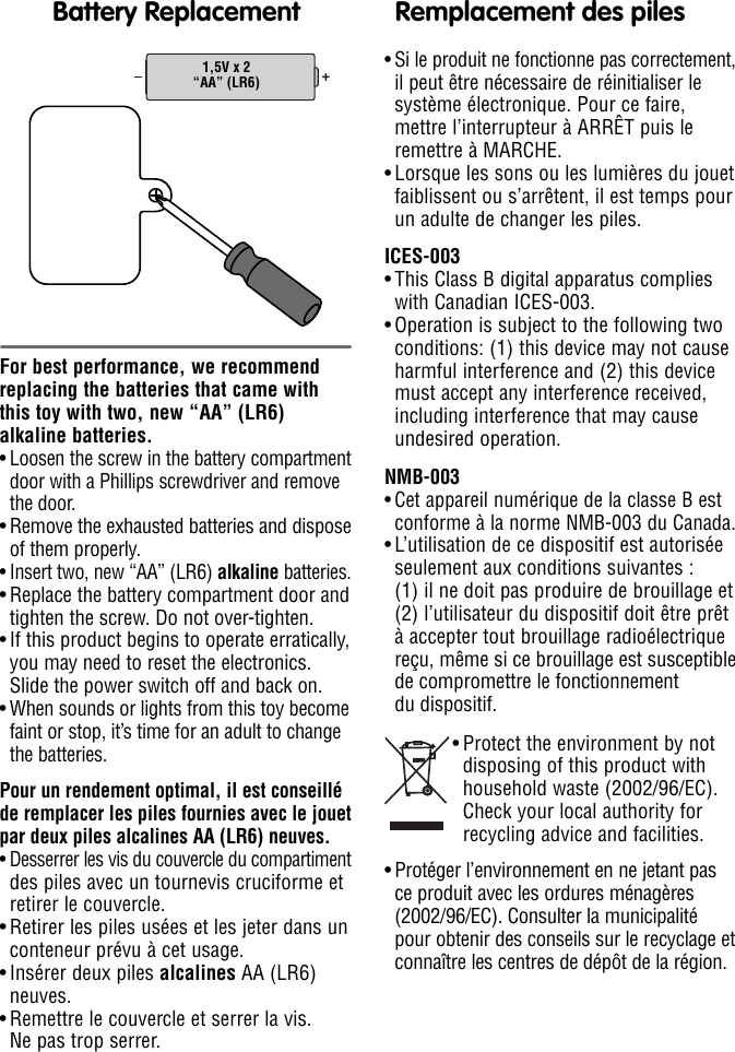 Page 2 of 4 - Fisher-Price Fisher-Price-W9536-Instruction-Sheet- W9536pr-0820  Fisher-price-w9536-instruction-sheet