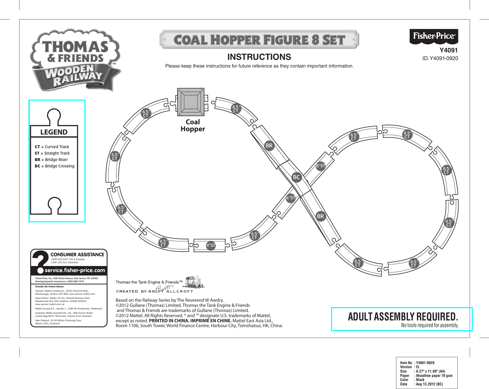 2012 gullane thomas limited track