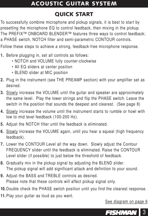 Page 3 of 12 - Fishman Fishman-Blender-Users-Manual- C  Fishman-blender-users-manual