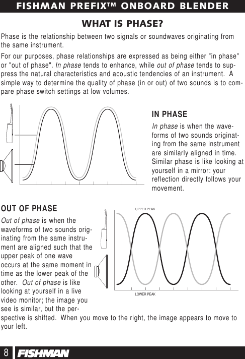Page 8 of 12 - Fishman Fishman-Blender-Users-Manual- C  Fishman-blender-users-manual