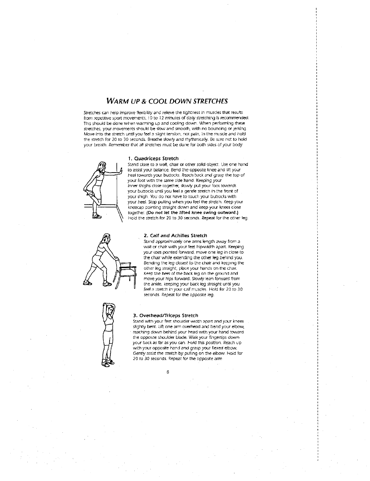 Fitness Quest 562145002 User Manual GAZELLE SUPRA PRO Manuals And