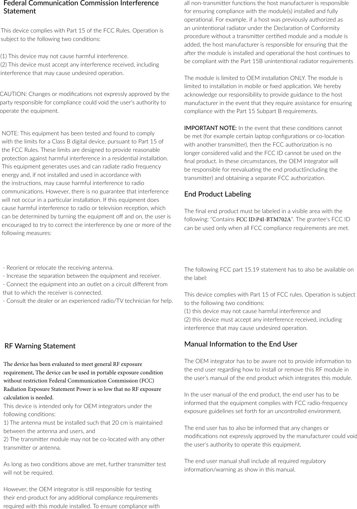 Page 41 of Flaircomm Microelectronics BTM702A Bluetooth Module  BT5.0 User Manual